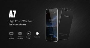 Бюджетний смартфон Blackview A7 з двома камерами оцінили в $50