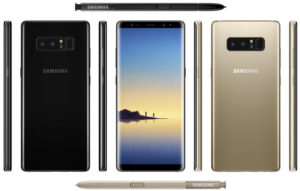Прес-фото Samsung Galaxy Note 8: менше рамок, більше екрану
