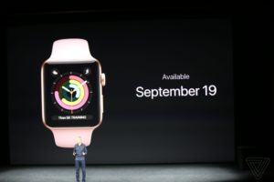 watchOS 4 вийде 19 вересня