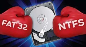 Як поміняти на FAT32, NTFS без втрати даних